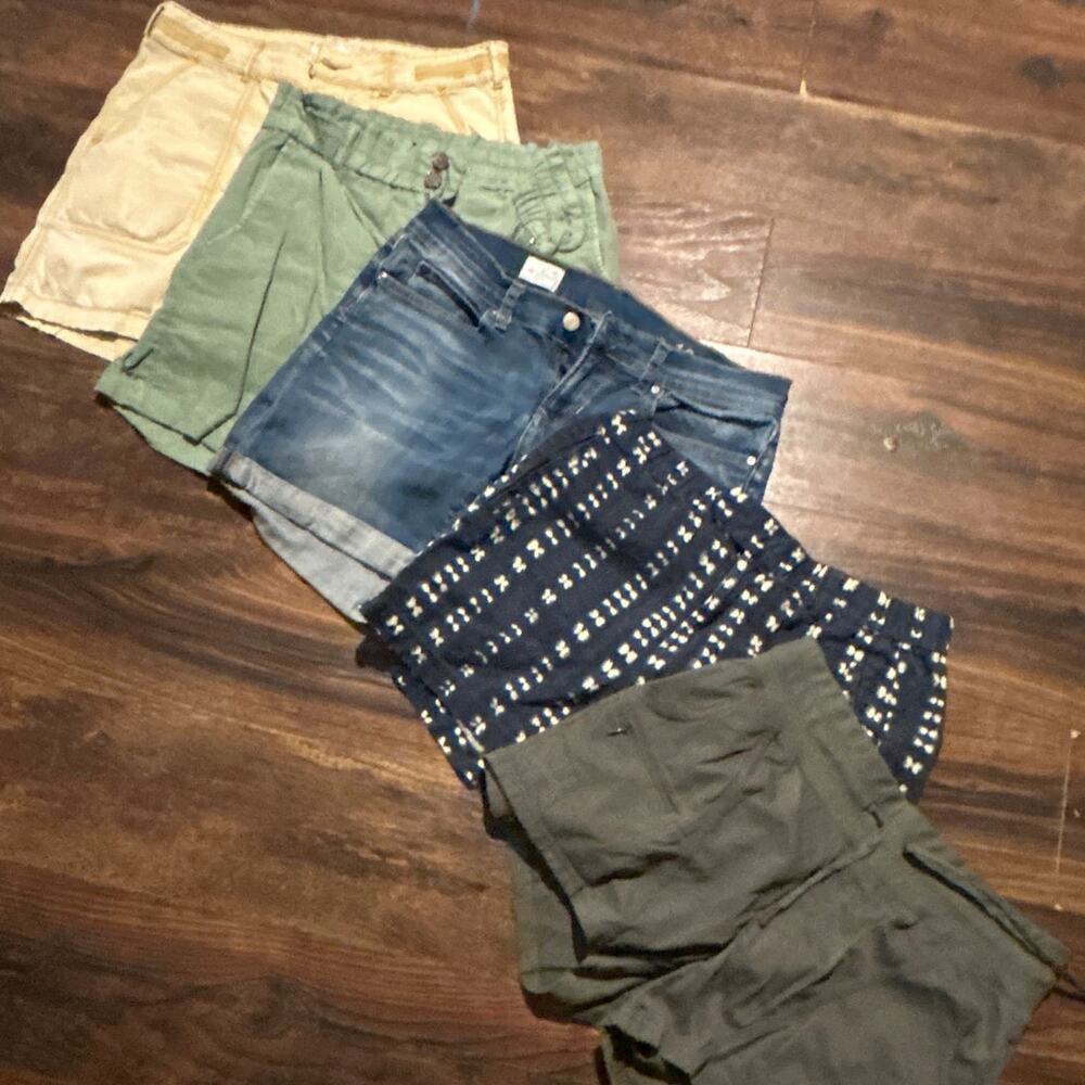 Lot of Preppy Shorts Size 4 J Crew Hei Hei Wanderer Gap Boyfriend Shorts
